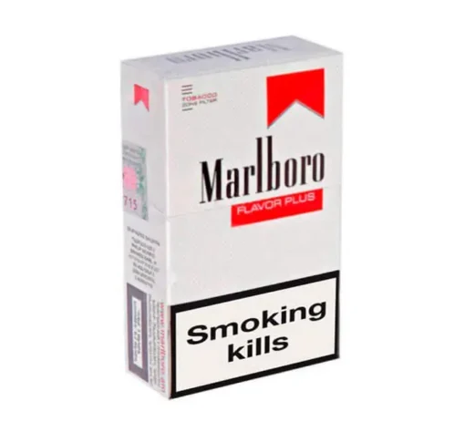 Cheapest cigarettes pack with light cigarettes showing number of Marlboro flavor plus in a pack